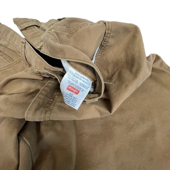 Wrangler Men's Brown Carpenter Shorts Size 42 - Picture 2 of 4